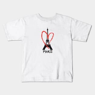 I love Paris Kids T-Shirt